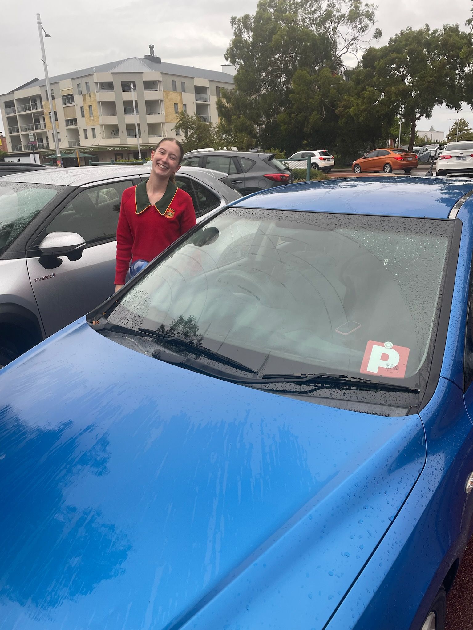 Student who passed their driving test first time
